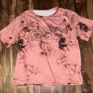 Acid wash graphic tee